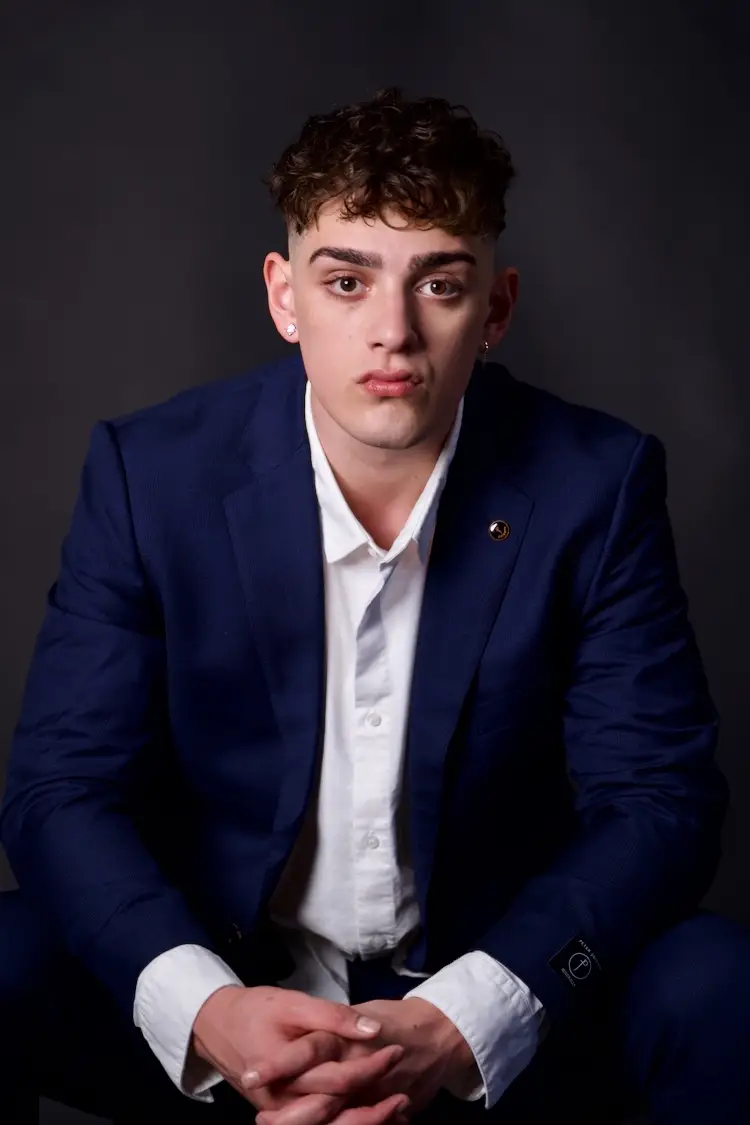 Modelling photo of male at Studio Exposja by Exposja Photography in Melbourne