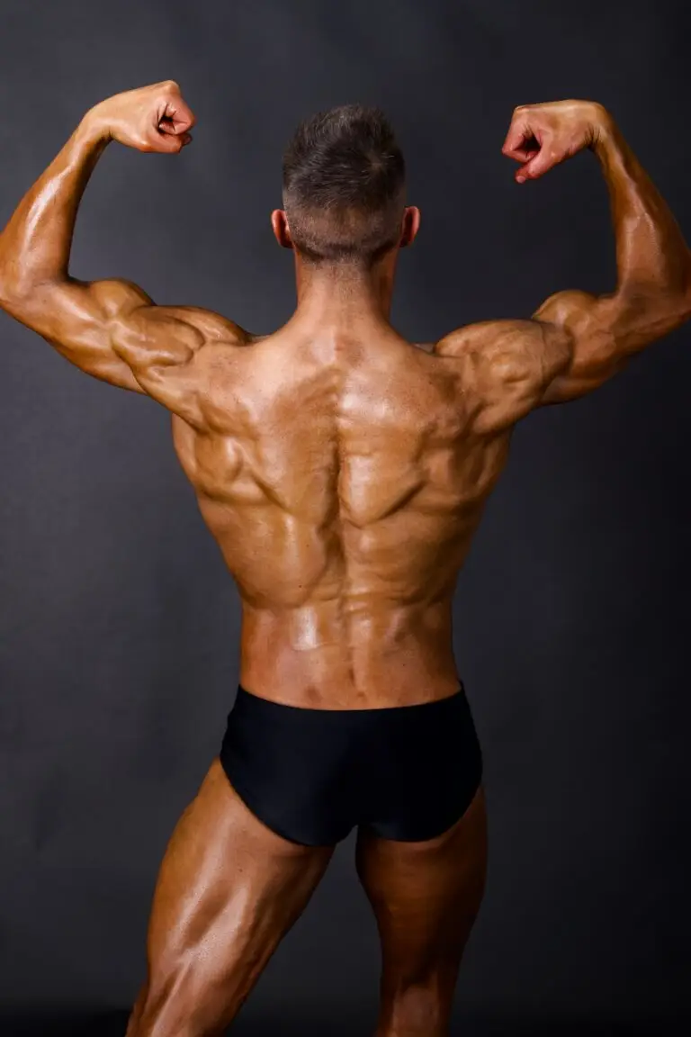 Muscular physique photo of body builder male at Studio Exposja by Exposja Photography in Melbourne