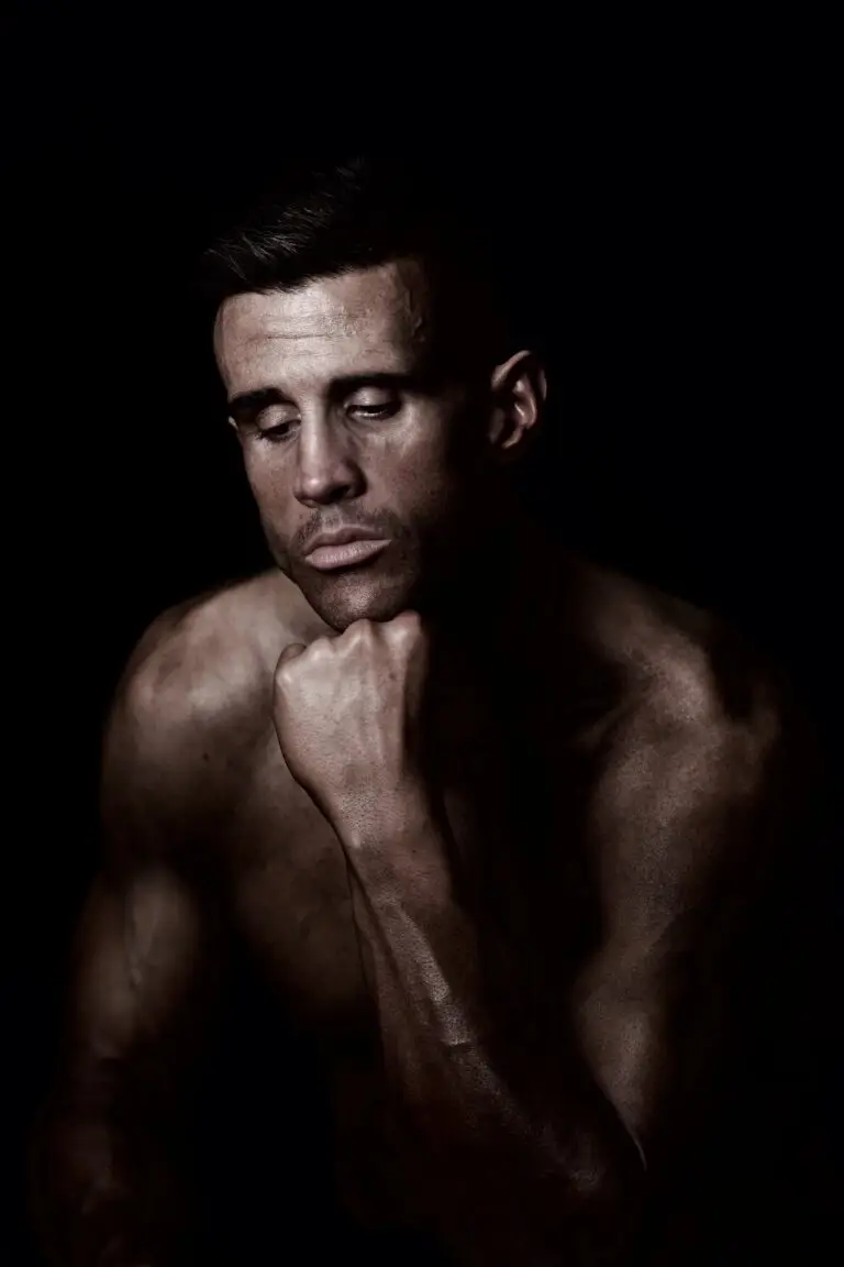 Muscular physique photo of body builder male at Studio Exposja by Exposja Photography in Melbourne