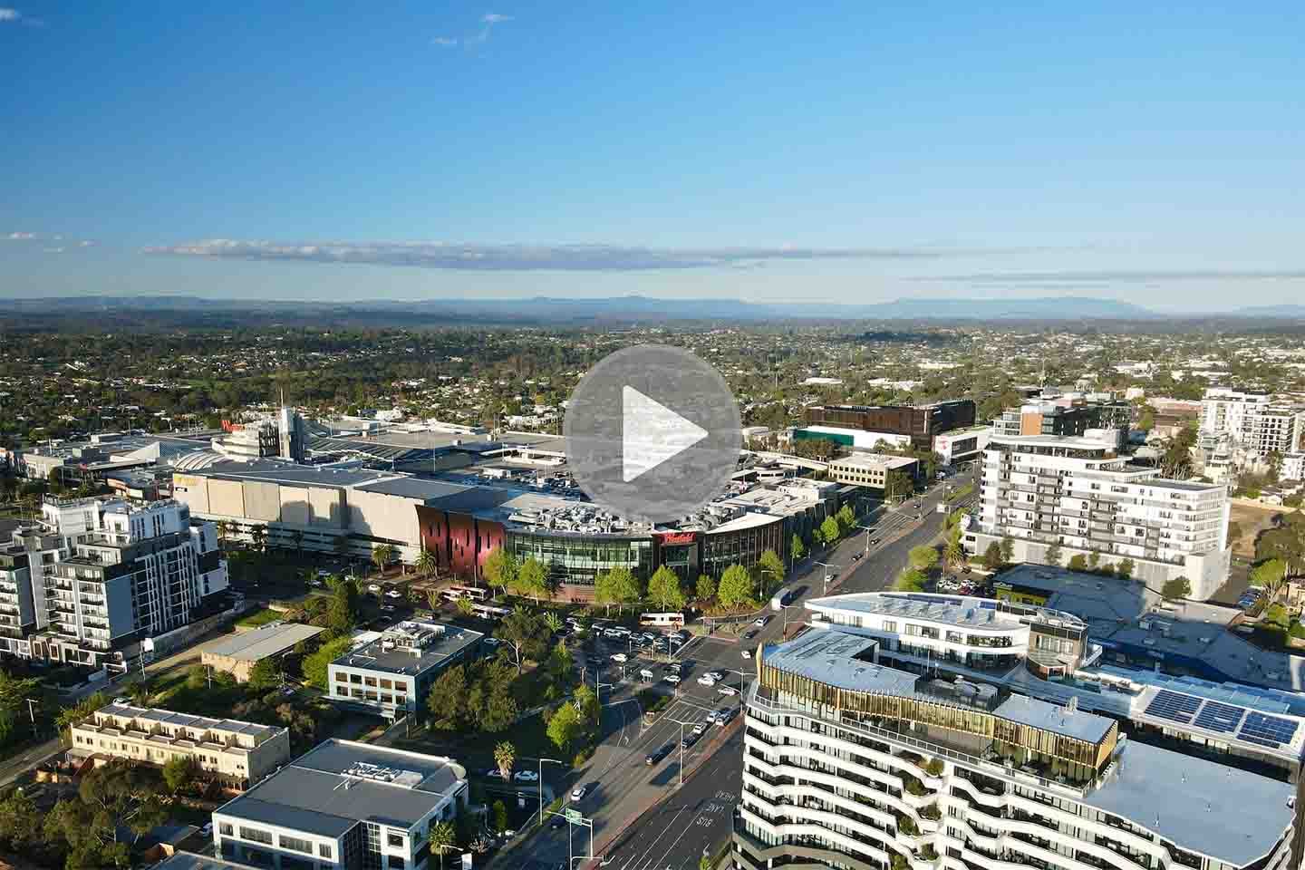 Drone image of Westfield Shopping Centre - Doncaster